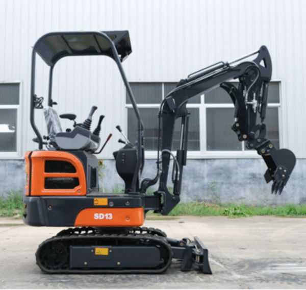 1.6 Ton SD13D Mini Excavator - Image 7