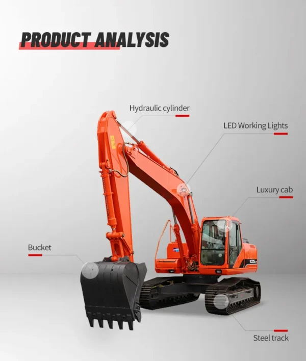 23.5 Ton Crawler Excavator - Image 6