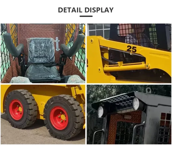 850kg Mini Shovel Loader - Image 8