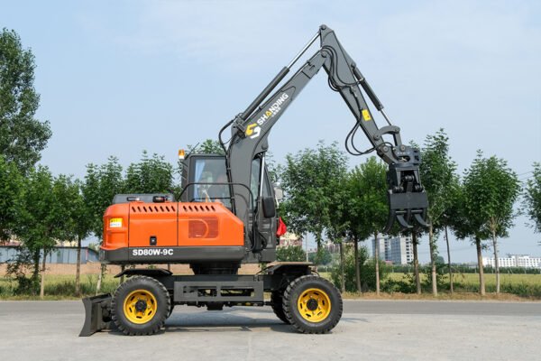 XG80W-9T 9 Ton Wheeled Excavator - Image 12
