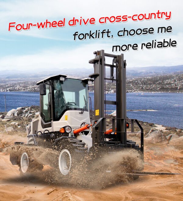 5 Ton Four-Wheel Drive Forklift Truck - Image 2
