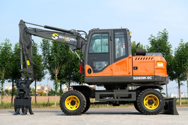 XG80W-9T 9 Ton Wheeled Excavator - Image 10
