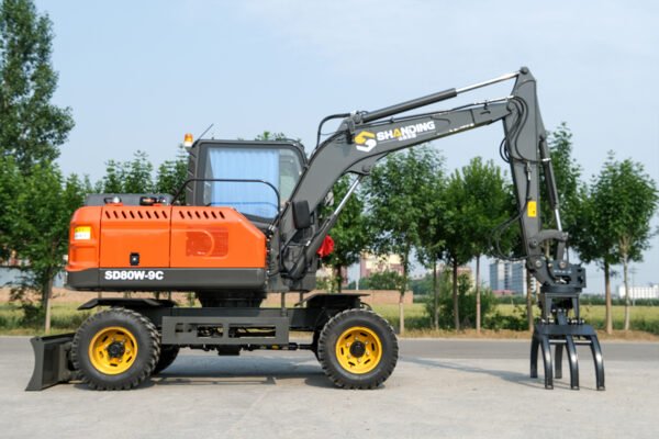 XG80W-9T 9 Ton Wheeled Excavator - Image 8