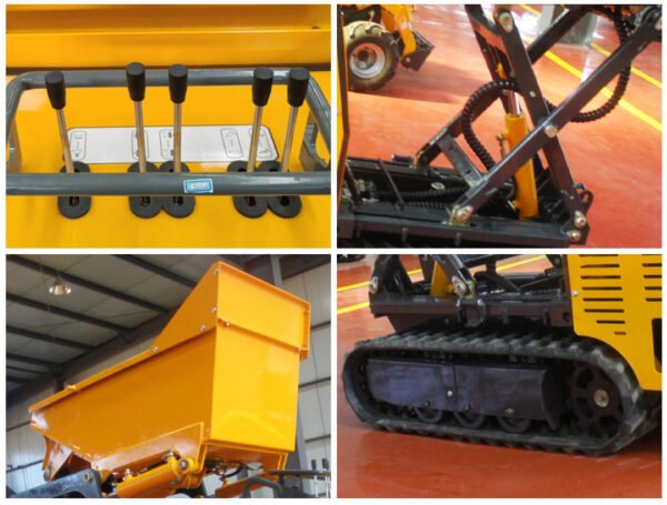 SD05 0.5 Ton Mini Crawler Dumper - Image 4