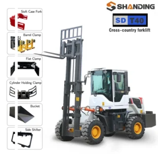 5 Ton Four-Wheel Drive Forklift Truck
