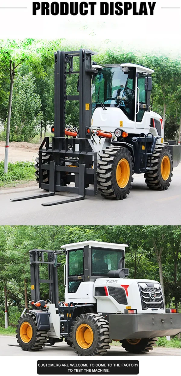 5 Ton Four-Wheel Drive Forklift Truck - Image 10