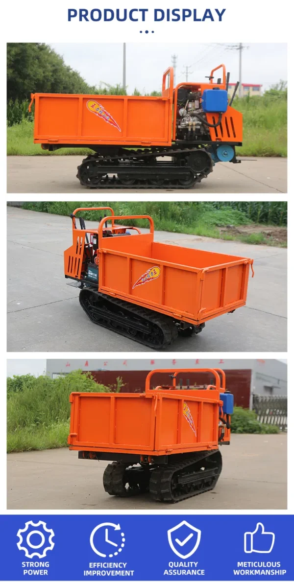 Dumper Dump Truck Track Crawler Tipper 750 - Image 6