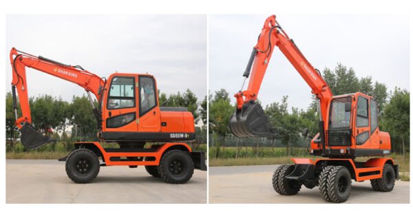 XG80W-9T 9 Ton Wheeled Excavator - Image 15