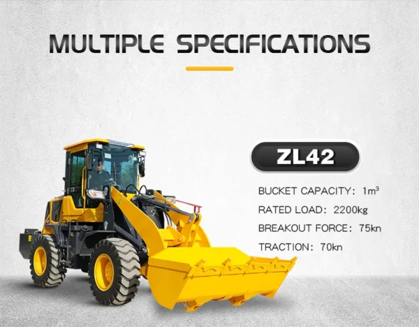 ZL42 2-Ton Wheel Loader - Image 12
