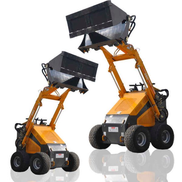SD380 Diesel Mini Wheeled Skid Steer Loader - Image 4