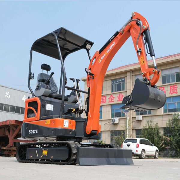 SD17E 2 Ton Mini Crawler Excavator - Image 6