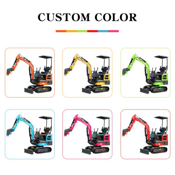 SD25U Mini Hydraulic Excavator 2.5 Ton - Image 6
