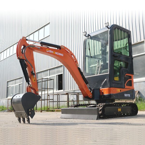 SD17E 2 Ton Mini Crawler Excavator - Image 3