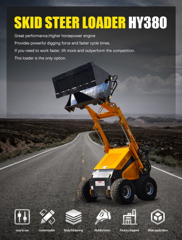 S380D Mini Skid Steer Loader - Image 11