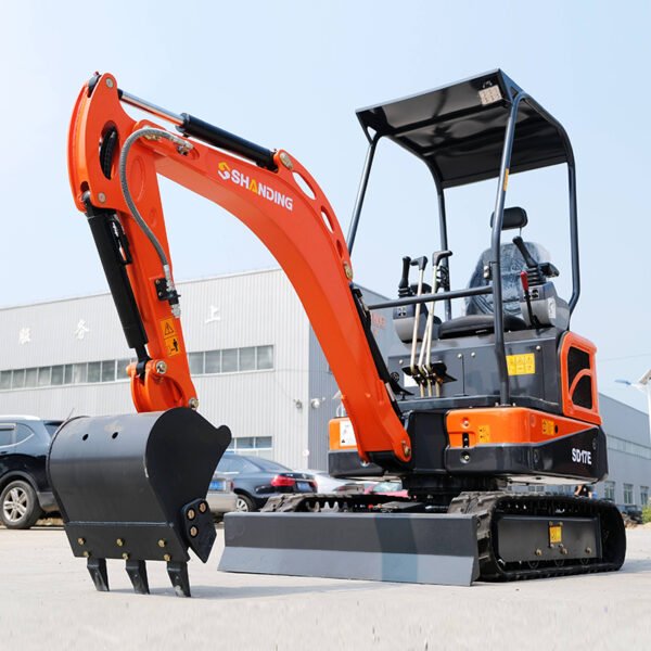 SD17E 2 Ton Mini Crawler Excavator