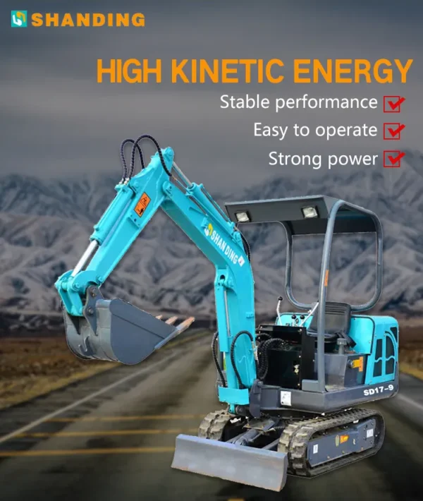 SD17-9 1.5 Shanding Ton Mini Excavator - Image 7