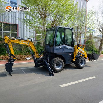 SHANDING 4×4 10-18 Mini Backhoe Loader - Image 12