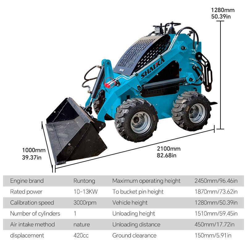 S360 SHANDING Mini Skid Loader - Image 3