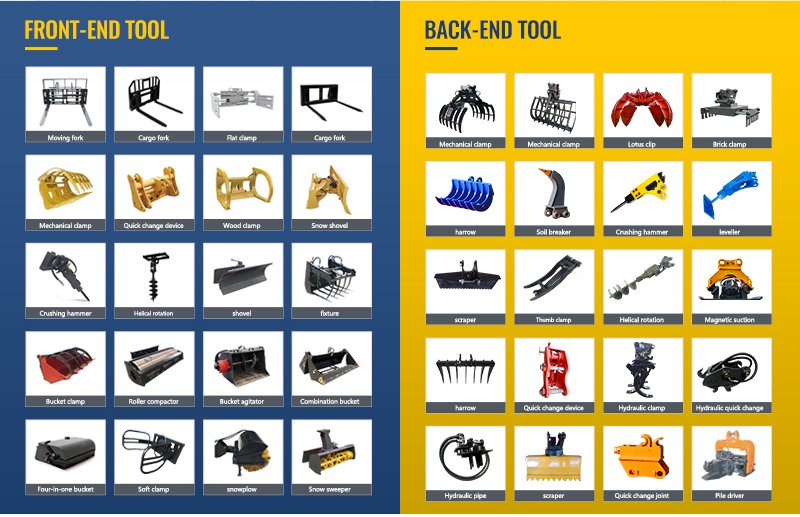 SHANDING 4×4 10-18 Mini Backhoe Loader - Image 8