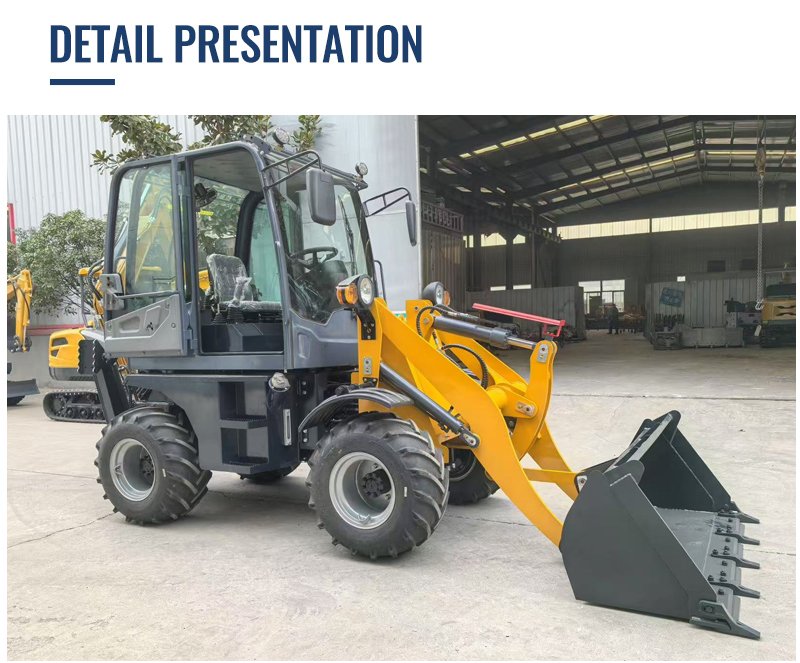 SHANDING 4×4 10-18 Mini Backhoe Loader - Image 10